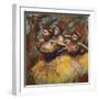 Three Dancers-Edgar Degas-Framed Giclee Print