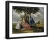 Three Daughters of John, 3rd Earl of Bute-Johan Zoffany-Framed Giclee Print