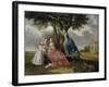 Three Daughters of John, 3rd Earl of Bute-Johan Zoffany-Framed Giclee Print