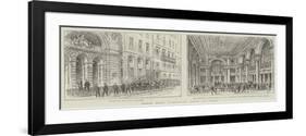 Three Days' Financial Panic in Paris-Frank Watkins-Framed Giclee Print