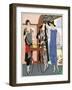 Three Daytime Outfits by Drecoll, Poiret and Jenny-null-Framed Art Print