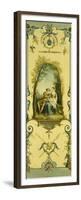 Three Decorative Panels with Allegories of Winter, Summer and Autumn-Nicolas Lancret-Framed Premium Giclee Print