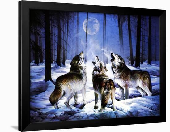 Three Dog Night-Spencer Williams-Framed Giclee Print