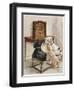 Three Dogs Enjoy a Radio Broadcast-Marjorie Turner-Framed Photographic Print