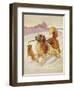 Three Dogs Playing in the Snow, 1881-John Charlton-Framed Giclee Print