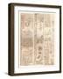 Three drawings, c1472-c1519 (1883)-Leonardo Da Vinci-Framed Giclee Print