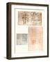 Three drawings, c1472-c1519 (1883)-Leonardo Da Vinci-Framed Giclee Print