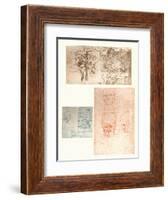 Three drawings, c1472-c1519 (1883)-Leonardo Da Vinci-Framed Giclee Print