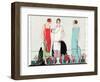 Three Dresses by Beer, Premet and Martial Et Armand-null-Framed Photographic Print