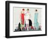 Three Dresses by Beer, Premet and Martial Et Armand-null-Framed Photographic Print