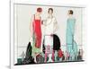 Three Dresses by Beer, Premet and Martial Et Armand-null-Framed Photographic Print