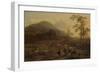 Three Droves-Nicolaes Pietersz. Berchem-Framed Art Print