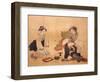 Three Drunken Women-Isoda Koryusai-Framed Giclee Print