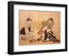 Three Drunken Women-Isoda Koryusai-Framed Giclee Print