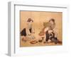 Three Drunken Women-Isoda Koryusai-Framed Giclee Print