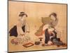 Three Drunken Women-Isoda Koryusai-Mounted Giclee Print