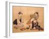 Three Drunken Women-Isoda Koryusai-Framed Giclee Print