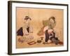 Three Drunken Women-Isoda Koryusai-Framed Giclee Print