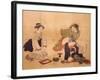 Three Drunken Women-Isoda Koryusai-Framed Giclee Print