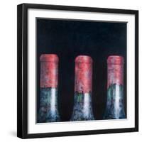 Three Dusty Clarets, 2012-Lincoln Seligman-Framed Giclee Print