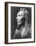 Three Eagles, Nez Perce Indian Curtis Photograph-Lantern Press-Framed Art Print