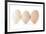 Three Eggs on White Background-Matt Freedman-Framed Photographic Print