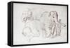 Three Elephants-Rembrandt van Rijn-Framed Stretched Canvas
