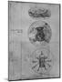 'Three Emblems', c1480 (1945)-Leonardo Da Vinci-Mounted Giclee Print
