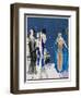 Three Evening Outfits by Drecoll, Premet and Paul Poiret-null-Framed Art Print