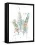 Three Feathers Wild-OnRei-Framed Stretched Canvas