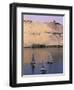 Three Feluccas on the River Nile, Aswan, Nubia, Egypt, North Africa, Africa-Sylvain Grandadam-Framed Photographic Print