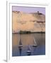 Three Feluccas on the River Nile, Aswan, Nubia, Egypt, North Africa, Africa-Sylvain Grandadam-Framed Photographic Print