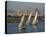 Three Feluccas Sailing on the River Nile, Egypt, North Africa, Africa-Thouvenin Guy-Stretched Canvas