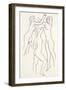 Three Female Nudes, 1938-Eric Gill-Framed Giclee Print