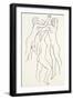 Three Female Nudes, 1938-Eric Gill-Framed Giclee Print