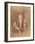 Three Female Nudes, C.1883 (B/W Photo)-Thomas Cowperthwait Eakins-Framed Giclee Print