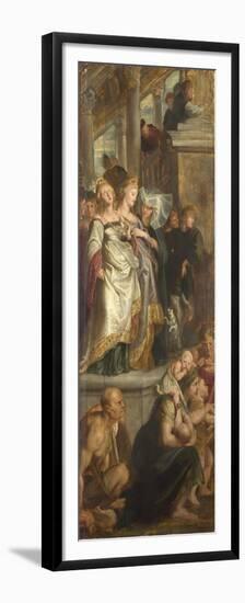 Three Female Witnesses. Sketch for High Altarpiece, St Bavo, Ghent, 1612-Peter Paul Rubens-Framed Premium Giclee Print