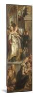 Three Female Witnesses. Sketch for High Altarpiece, St Bavo, Ghent, 1612-Peter Paul Rubens-Mounted Premium Giclee Print
