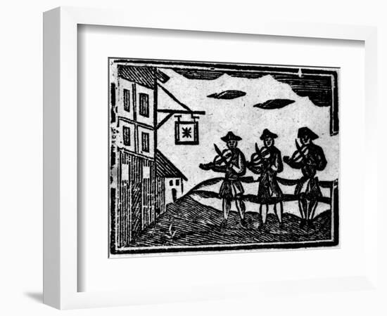 Three Fiddlers, from A Book of Roxburghe Ballads-null-Framed Giclee Print