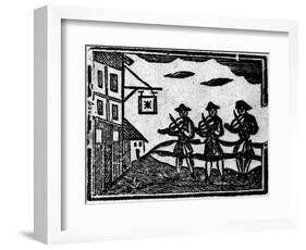 Three Fiddlers, from A Book of Roxburghe Ballads-null-Framed Giclee Print