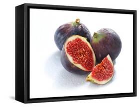 Three Figs, One Cut Open-Kröger and Gross-Framed Stretched Canvas