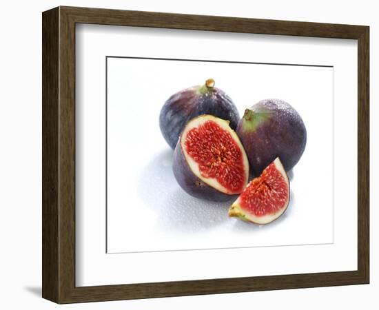 Three Figs, One Cut Open-Kröger and Gross-Framed Photographic Print