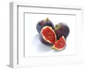 Three Figs, One Cut Open-Kröger and Gross-Framed Photographic Print