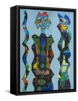 Three Figures, 1965-Eileen Agar-Framed Stretched Canvas