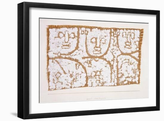 Three Figures-Paul Klee-Framed Giclee Print