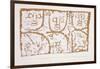 Three Figures-Paul Klee-Framed Giclee Print