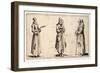 Three Figures-Israel Henriet-Framed Giclee Print