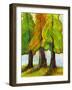 Three Fir Trees-Blenda Tyvoll-Framed Giclee Print