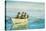 Three Fishermen in a Boat-Michael Ancher-Stretched Canvas