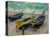 Three Fishing Boats, 1886-Claude Monet-Stretched Canvas